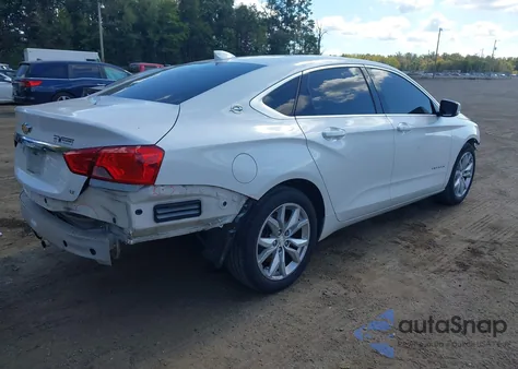 2016 Chevrolet Impala 1Lt из США, поврежденный, VIN 2G1105SA1G9170609